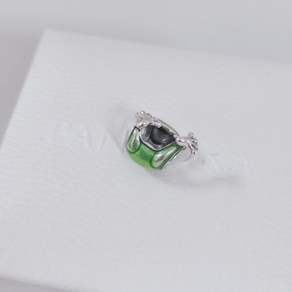 Pandora Climbing Frog Charm S925 Silver with box - Picture 9 of 9